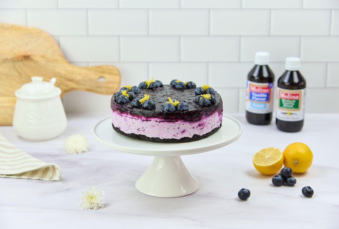 Prepara un cheesecake de moras fresco y delicioso